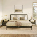 Boho Spindelholzbett King Size
