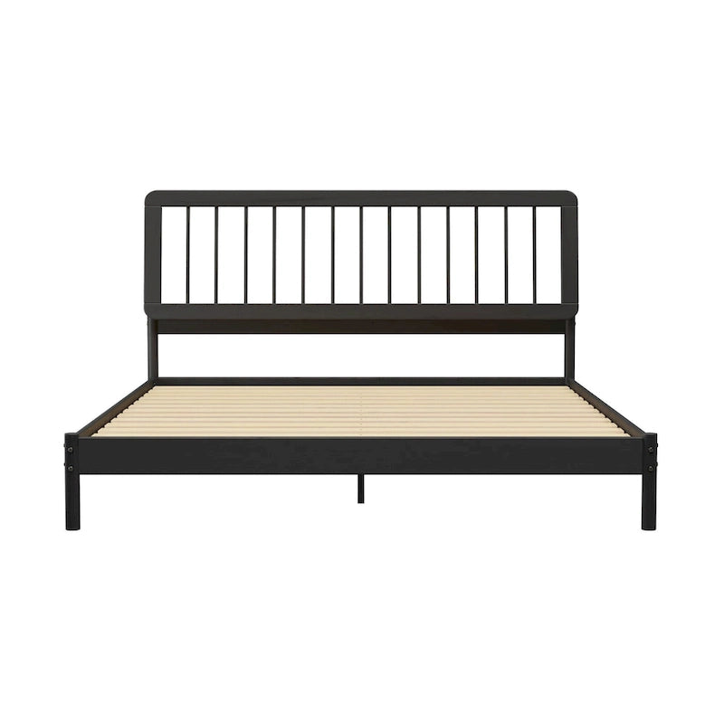 Boho Spindelholzbett King Size