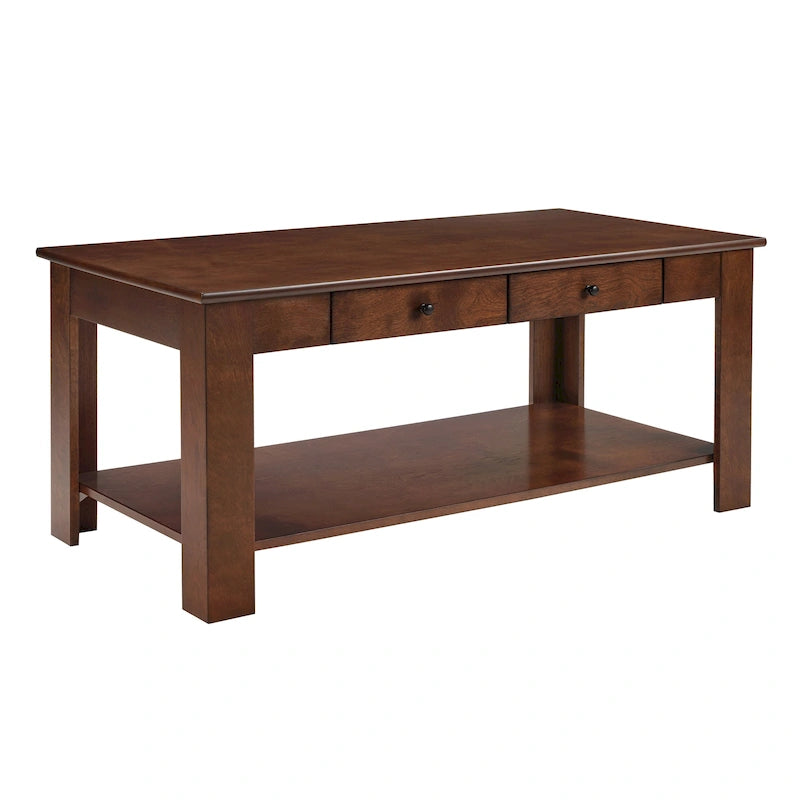 Couchtisch mit 2 Schubladen und Ablage