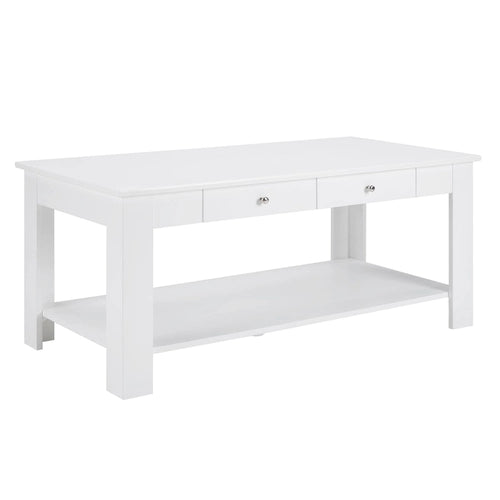 Couchtisch mit 2 Schubladen und Ablage