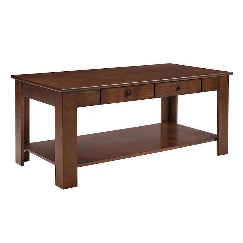 Couchtisch mit 2 Schubladen und Ablage