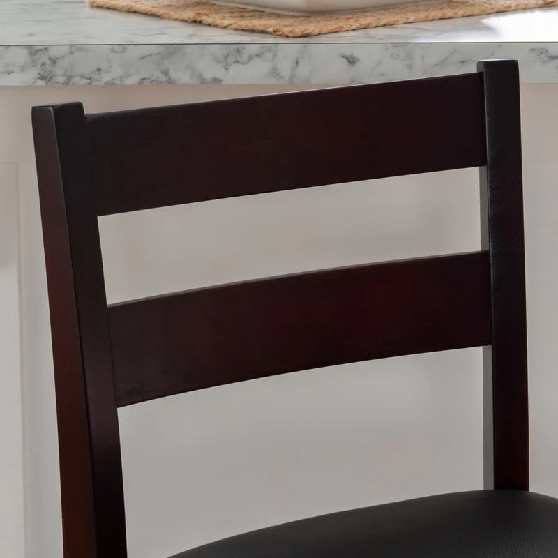 Barhocker aus Espressholz