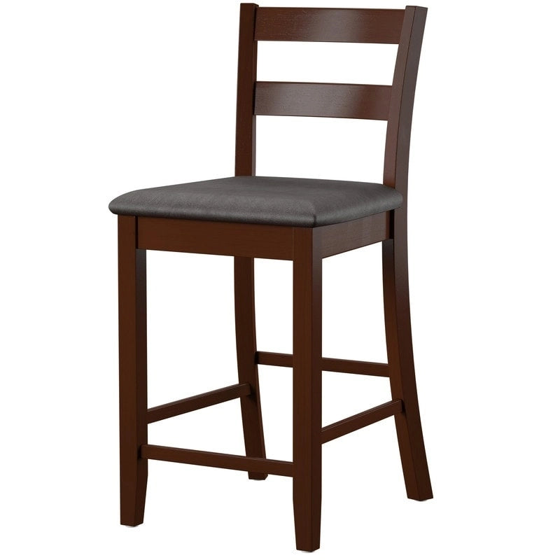 Barhocker aus Espressholz
