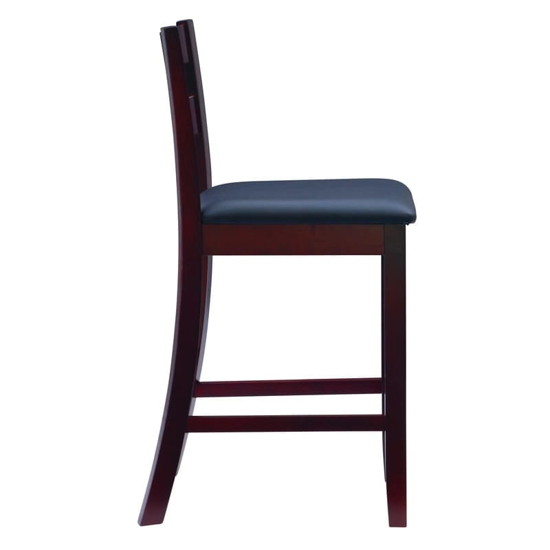 Barhocker aus Espressholz