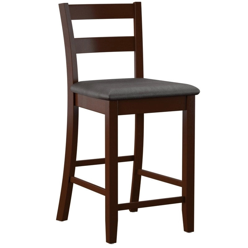 Barhocker aus Espressholz