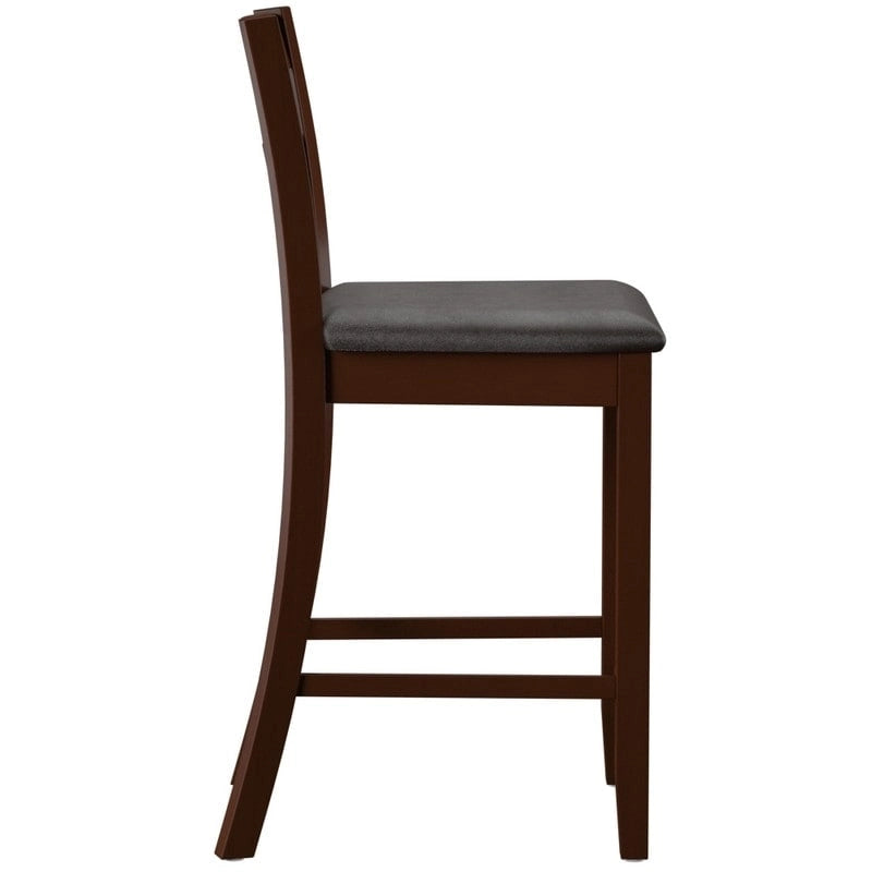 Barhocker aus Espressholz