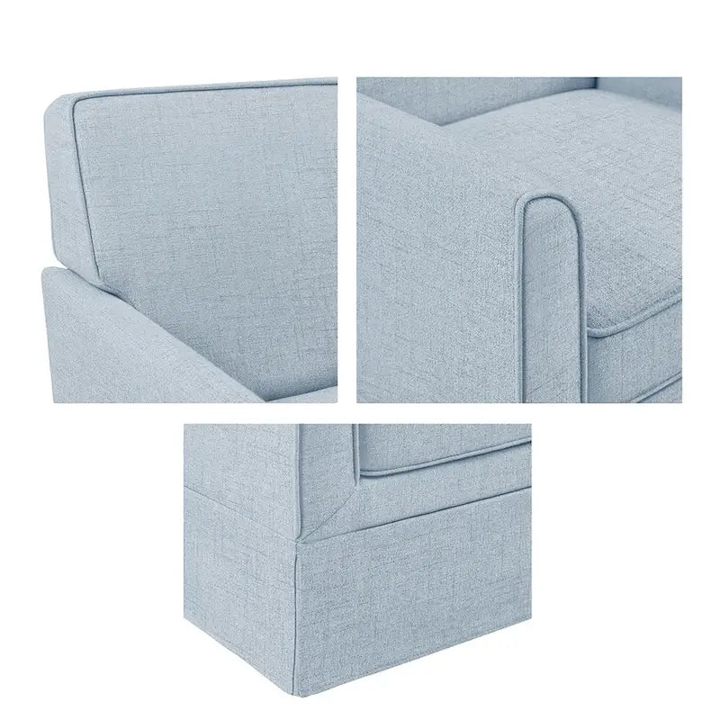Sessel mit abnehmbarem Bezug – 76B x 77,5T x 84H cm