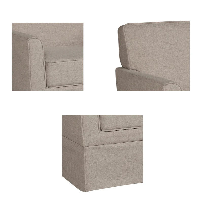 Sessel mit abnehmbarem Bezug – 76B x 77,5T x 84H cm