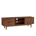 TV-Schrank aus Holz im Mid-Century-Stil mit 2 Schubladen