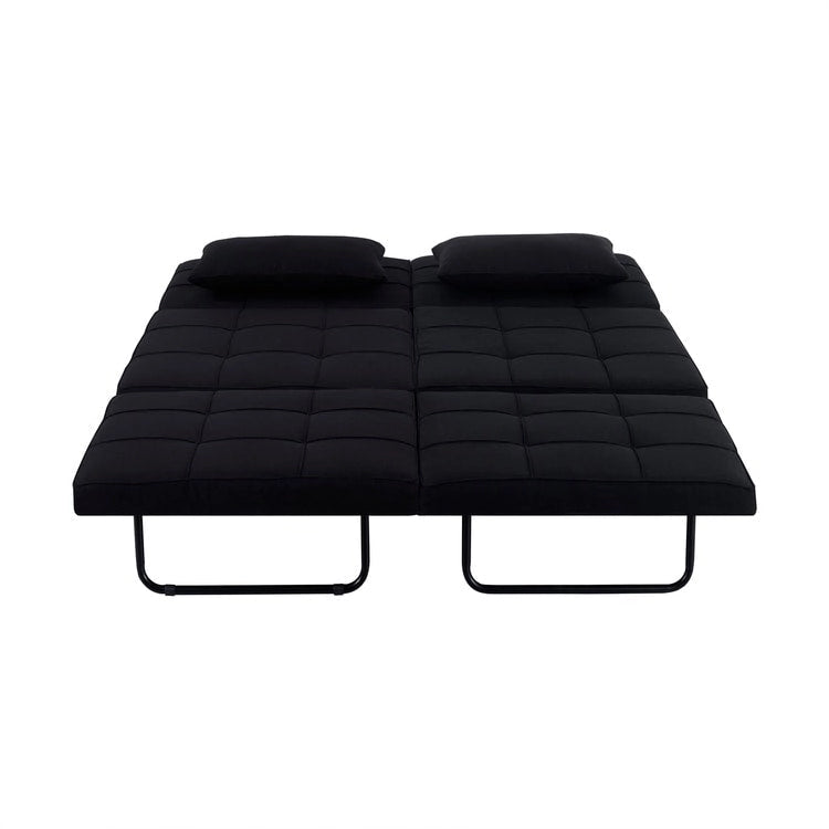 Schlafsesselbett, 4-in-1 Multifunktionales Schlafsofa, Atmungsaktiver Leinen-Bettsessel, Cabrio-Schlafsofa