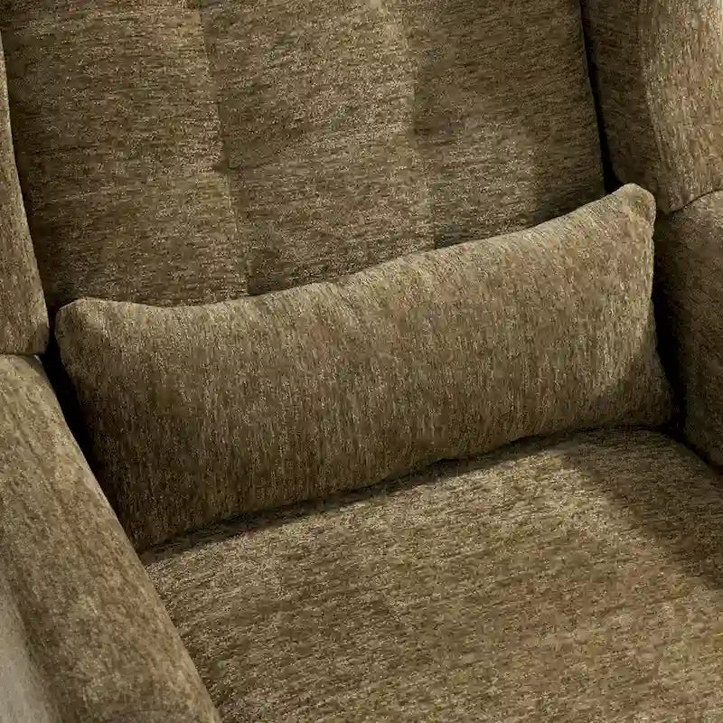 Moderner Akzentsessel, Chenille-Sessel für das Wohnzimmer, bequemer, weich gepolsterter Loungesessel für kleine Räume, Schlafzimmer