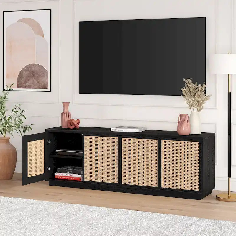 Rechteckiger TV-Ständer für Fernseher bis zu 78 Zoll – 70 Zoll breit