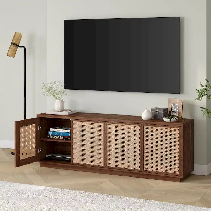 Rechteckiger TV-Ständer für Fernseher bis zu 78 Zoll – 70 Zoll breit