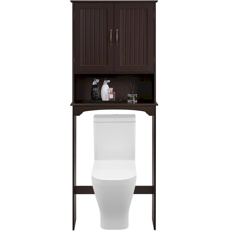 Badezimmer platzsparender Organizer über der Toilette