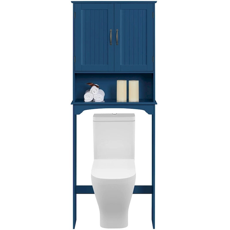 Badezimmer platzsparender Organizer über der Toilette