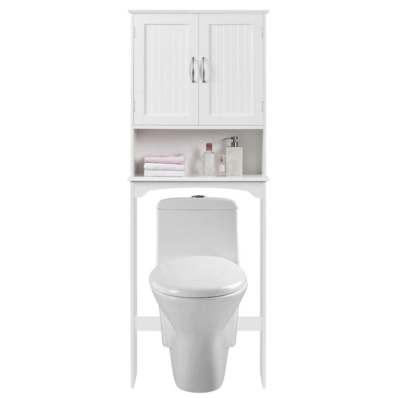 Badezimmer platzsparender Organizer über der Toilette