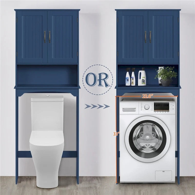 Badezimmer platzsparender Organizer über der Toilette