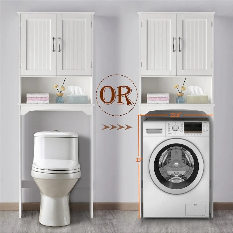 Badezimmer platzsparender Organizer über der Toilette